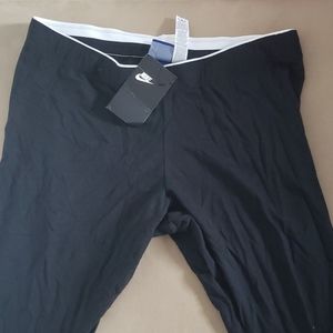 Nike Blue JDI Black Leggings